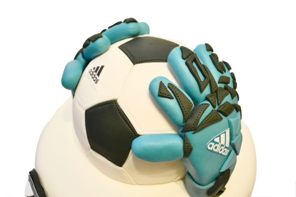 Soccer Keeper Cake Sugar Street Boutique