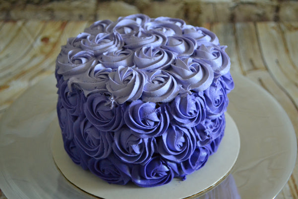 Purple ombre rosette cake by sugar street boutique. sugar street boutique. purple cake. ombre cake. purple ombre cake. rosette cake. rosette cake. purple ombre rosette cake. toronto cake. toronto baker. lemon rosette cake. lemon cake. lemon cream cheese. lemon rosette cake. toronto cake. sugar street boutique. ombre. rosettes. rosette. toronto cake.