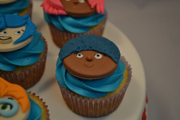 Lemon Bubble Guppies Cupcakes by Sugar Street Boutique Toronto