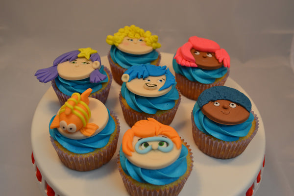 Lemon Bubble Guppies Cupcakes by Sugar Street Boutique Toronto