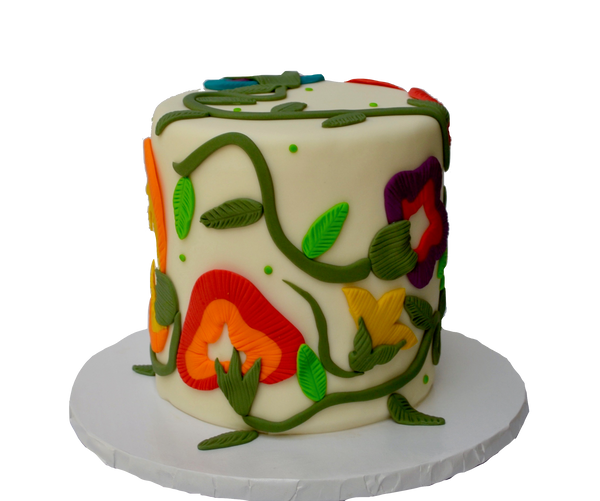 Artistic Cake. Art Cake. Abstract Cake. Sugar Street Boutique Toronto. Cakes Toronto. Flower Art cake. colourful cake. edible art. floral cake. floral art cake. artistic cake.