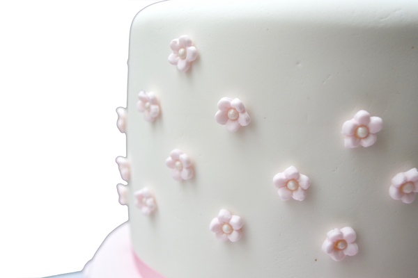 baptism/christnening cake. baby shower cake. 2 tier cake. blush baby girl cake. pink baby booties cakes. sugar street boutique toronto cakes.