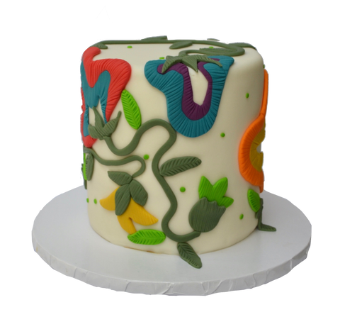 Artistic Cake. Art Cake. Abstract Cake. Sugar Street Boutique Toronto. Cakes Toronto. Flower Art cake. colourful cake. edible art. floral cake. floral art cake. artistic cake.