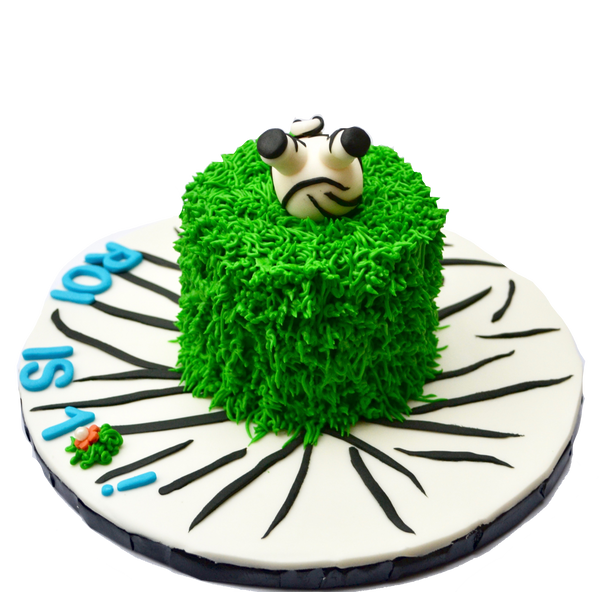 zebra into the cake cake, with animal cupcakes for a safari themed birthday sweets, cupcakes and cake with a lion cupcake, elephant cupcake, tiger cupcake, hippo cupcake by Sugar Street Boutique, toronto cakes