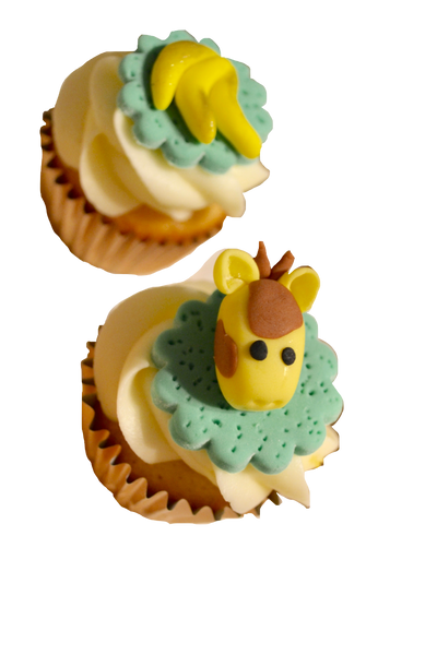 animals baby shower cupcakes. baby shower cupcakes. cupcakes toronto. best cupcakes toronto. lion cupcake. zebra cupcake. flower cupcake. elephant cupcake. sugar street boutique.