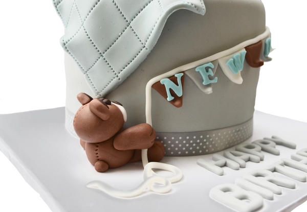 New dad Cake. Teddy bears brown cake. baby shower cake. Toronto Cakes. Sugar Street Boutique. Chocolate and vanilla cake. fondant bears.