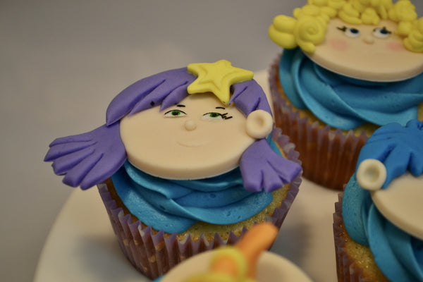 Lemon Bubble Guppies Cupcakes by Sugar Street Boutique Toronto